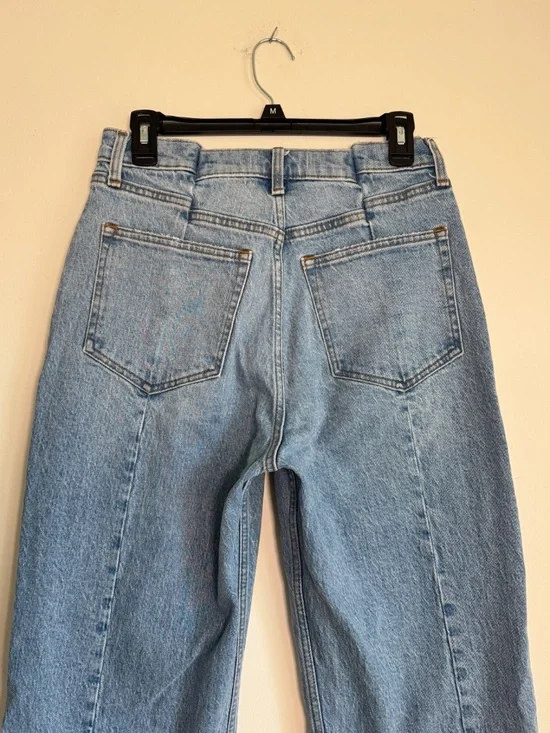Abercrombie & Fitch The '90s Relaxed Jean High Rise Curve Love | Size 28 Long - Picture 7 of 9
